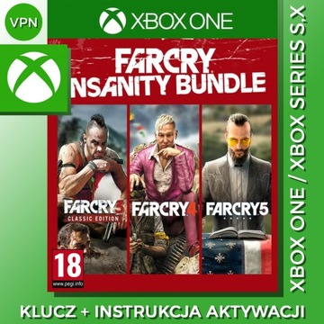 Far Cry Insanity Bundle Xbox One Series X S klucz