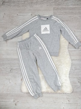 Komplet Dresy Adidas , Spodnie , Bluza 110 - 116