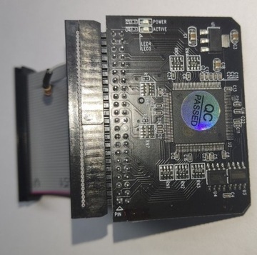 Adapter SD IDE 44 pin dysk  Amiga + tasiemka