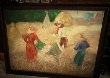 Obraz A. Siwecki - Praca w polu