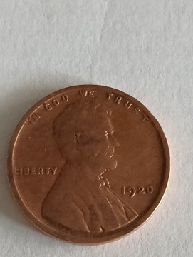 1 cent 1920 USA 