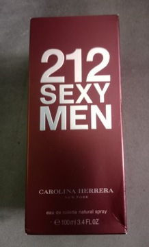 Perfumy męskie 212 Sexy MEN C. Herrera 100ml