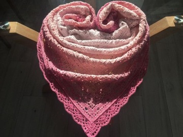 Chusta SisLove robiona na szydełku handmade