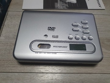 Samochodowy przenośny odtwarzacz CD DVD Micromaxx