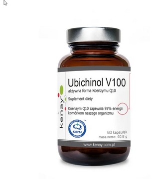 Ubichinol V100 aktywna forma Koenzymu Q10