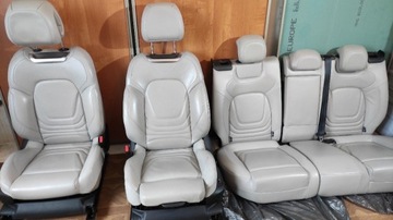 Fotele Citroen DS5 skóra komplet+ nakładka podłokietnika 