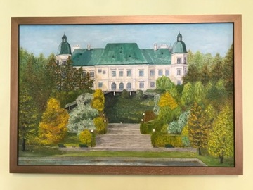 Obraz olejny  ręcznie malowany  Ujazdów 40x60