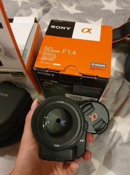 Obiektyw Sony 50mm f1,4 mocowanie A