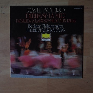 M.RAVEL- BOLERO,C.DEBUSSY - LA MER 1LP