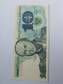 10 złotych 1982 r Seria R