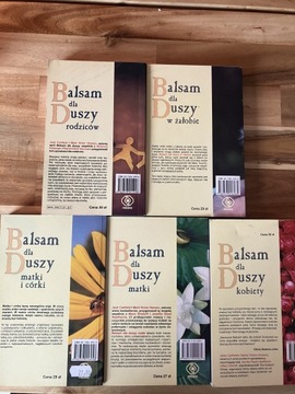 Balsam dla duszy zestaw 5 książek super stan