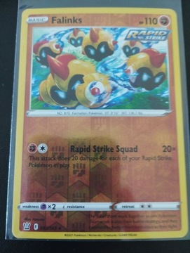 Battle Styles - Falinks rare Reverse Holo