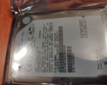 HDD Hitachi 2,5'' 160GB Sata II 