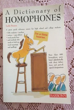 Słownik homofonów ang - A Distionary of Homophones