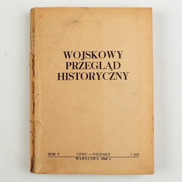 Wojskowy przegląd historyczny 1960