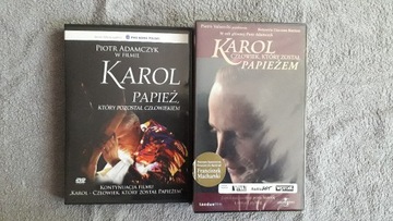 Filmy JP II - KAROL... pakiet 2 sztuk (DVD + VHS)