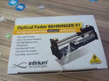 Crossfader Behringer x1 fader optyczny