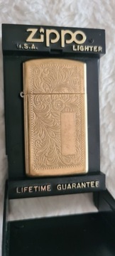 Zapalniczka Zippo Slim  VENETIAN Brass 1994r