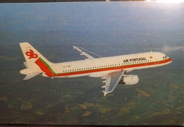 Pocztówka TAP Air Portugal Airbus A320-200