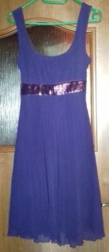 Sukienka fioletowa C&A Rozmiar 34