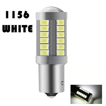 P21W Żarówka 33 LED BA15s 1156 5630 DRL WHITE SOCZ