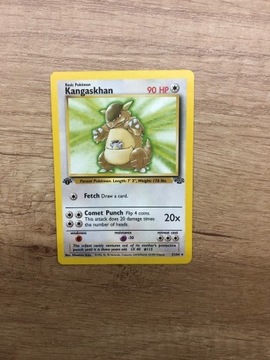 Kart Pokemon Kangaskhan Jungle 21/64 first edition