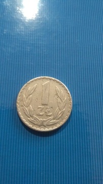 Moneta Polska - PRL 1zł 1987