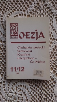 Poezja dzisiaj 11/12 2000