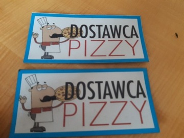 Dostawca pizzy magnesy 15cm×8cm