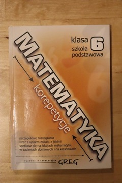 Matematyka - korepetycje klasa VI