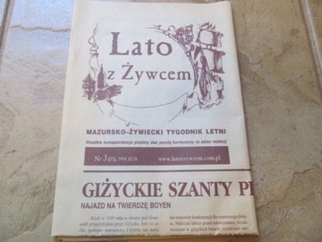 Lato z Żywcem Mazursko-żywiecki tygodnik letni1998