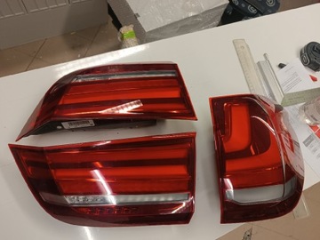 BMW F15 lampy tył LED USA 3 szt