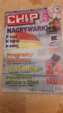 CHIPmagazyn komputerowy 4/1998 CorelDRAW,BGATES