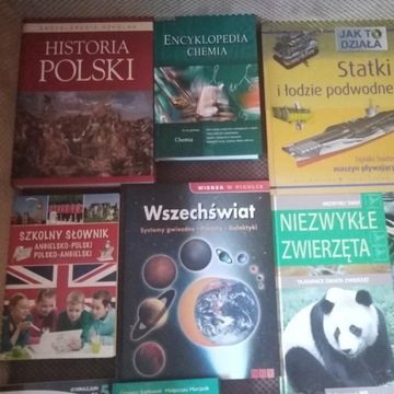 Książki naukowe, edukacyjne, słowniki