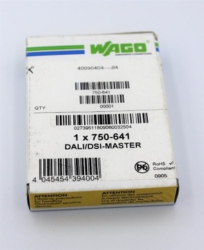 WAGO 750-641 Moduł mastera DALI/DSI