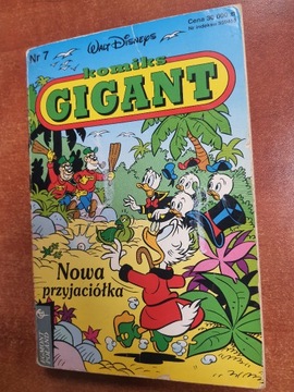 KOMIKS GIGANT NR 7 1993 Z PIERSZEJ SERII