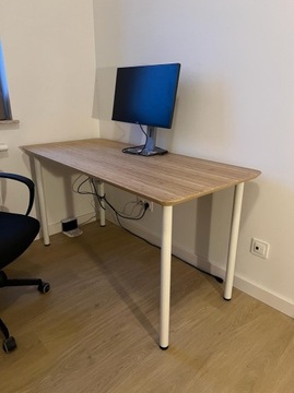 Stół / biurko z bambusowym blatem