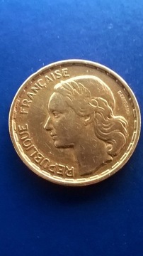 Francja 50 franków 1951 B  RZADKI ZNAK