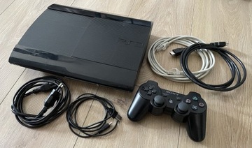 Konsola PlayStation 3 PS3 SuperSlim 500GB + GRY