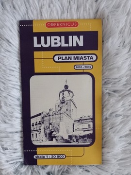 Lublin plan miasta 2001-2002