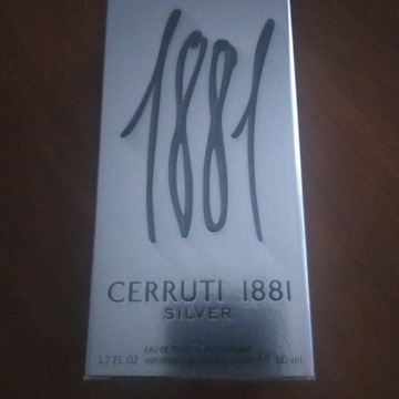 NINO CERRUTI 1881 SILVER EDT 50 Ml