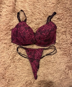 Nowy fioletowy Komplet bielizny Ann Summers 70DD