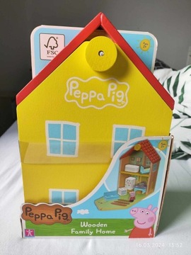 Drewniany Domek Świnka Peppa 