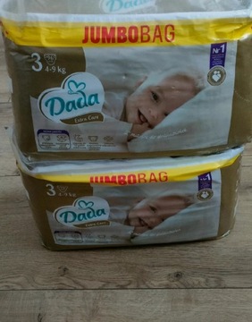 Pieluchy pampersy Dada extra care 3 JumboBag