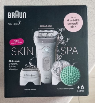 Nowy depilator Braun Silk-epil 7