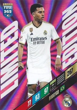 PANINI FIFA 365 2024 LIMITED RODRYGO REAL MADRID