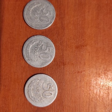 Monety 50 gr z PRL 1949r