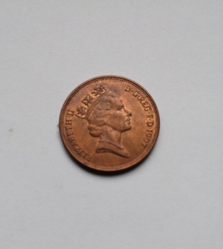 2pence 1997Wielka Brytania,stal pok.miedzią