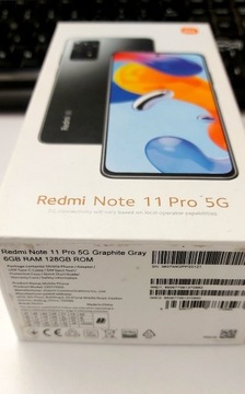 Xiaomi Redmi Note 11 Pro 5G (Stan Idealny)