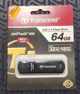 Transcend 64GB JETFLASH 600 High-Speed 200x